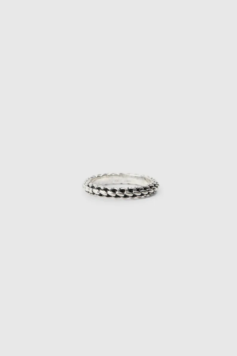 Fashion boohooMAN 3 Pack Stacked Rings In silver