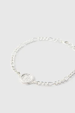 Best Sale boohooMAN Pearl Bracelet 3 Pack silver