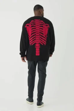 New boohooMAN Plus PU Coated Super Skinny Jeans black