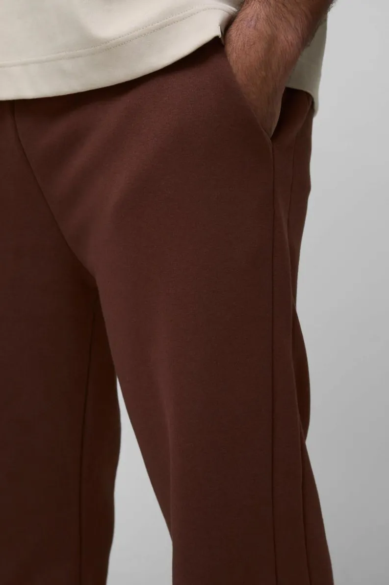 Best Sale boohooMAN Plus Relaxed Fit Gusset Jogger chocolate