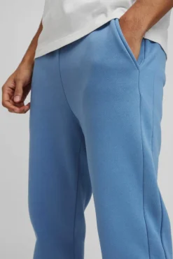 Store boohooMAN Regular Fit Gusset Jogger blue