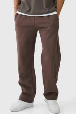 Flash Sale boohooMAN Relaxed Fit Gusset Jogger chocolate