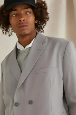 Sale boohoo Relaxed Fit Suit grey