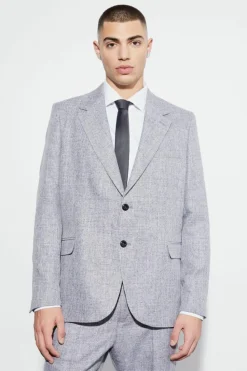 Store boohoo RELAXED SUIT dark grey