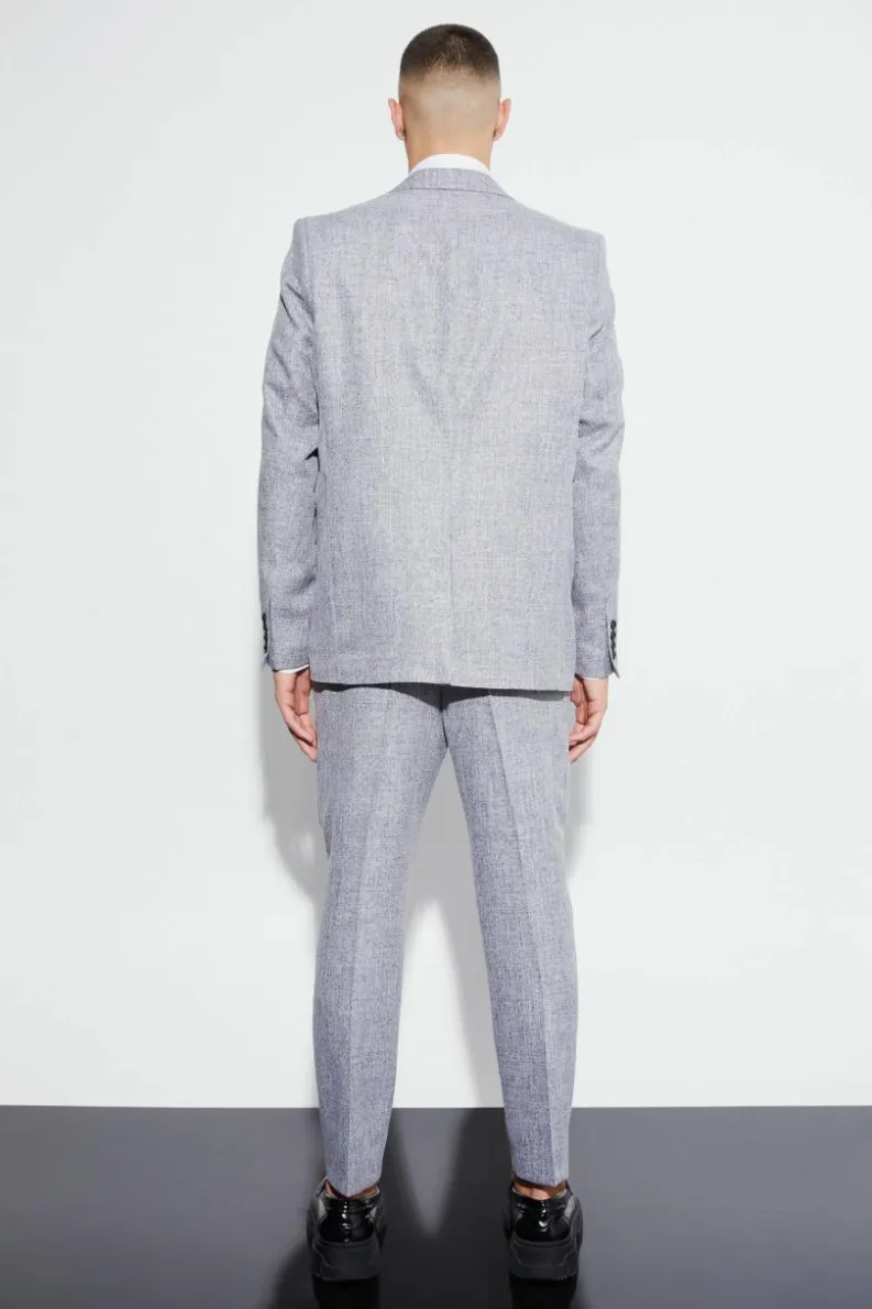 Store boohoo RELAXED SUIT dark grey