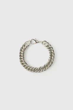 Flash Sale boohooMAN Link Bracelet silver