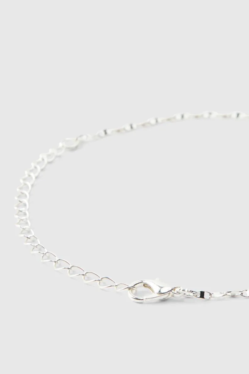 Cheap boohooMAN Necklace With Charms silver