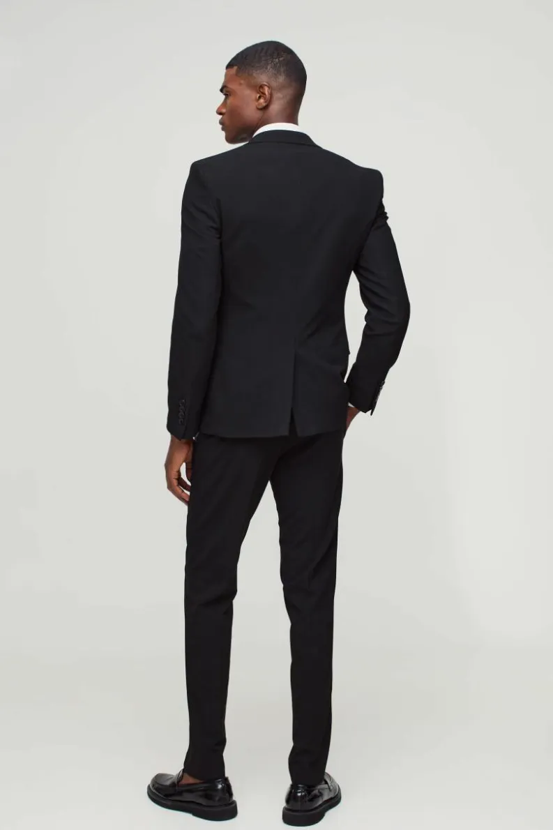 Outlet boohoo Skinny Suit black