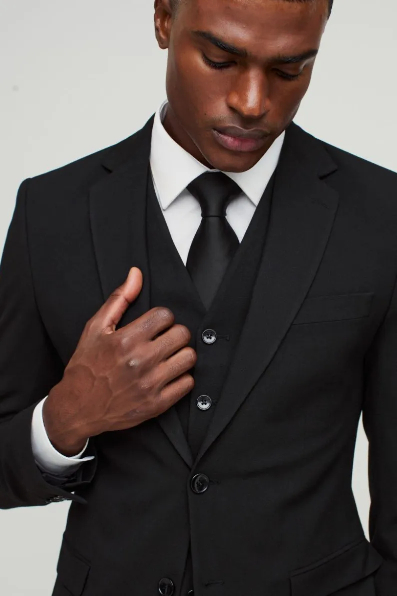 Outlet boohoo Skinny Suit black
