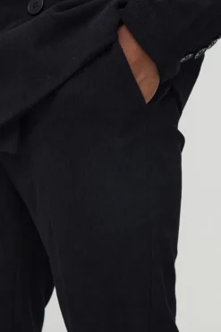 New boohoo Skinny Fit Double Breasted Corduroy Blazer & Trouser Suit black