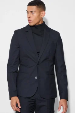 Cheap boohoo Skinny Fit Suit black