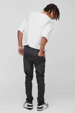 Clearance boohooMAN Skinny Stretch Jeans grey