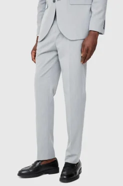 Fashion boohoo Straight Fit Suit in grey