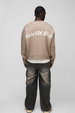 Online boohooMAN Super Baggy Rigid Cargo Denim Jeans grey
