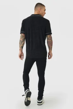 Flash Sale boohooMAN Super Skinny Stretch Jean In true black