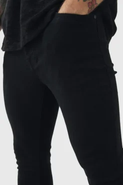 Flash Sale boohooMAN Super Skinny Stretch Jean In true black