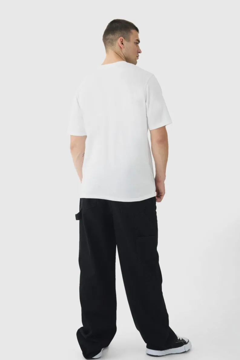 Best Sale boohooMAN Tall Basic Crew Neck T-shirt white