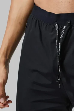 New boohooMAN Tall Man Active Lightweight Skinny Performance Joggers black