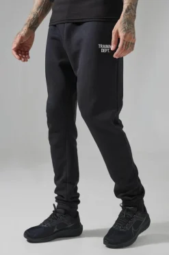 Best Sale boohooMAN Tall Man Active Training Dept Slim Fit Jogger black