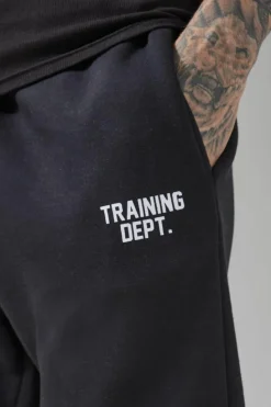 Best Sale boohooMAN Tall Man Active Training Dept Slim Fit Jogger black