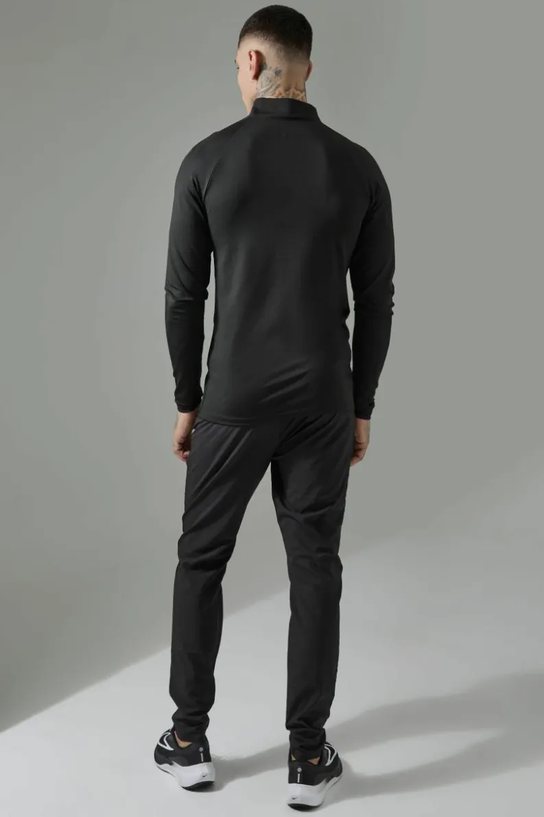Best Sale boohooMAN Tall Man Active Training Dept Stretch Woven Jogger black