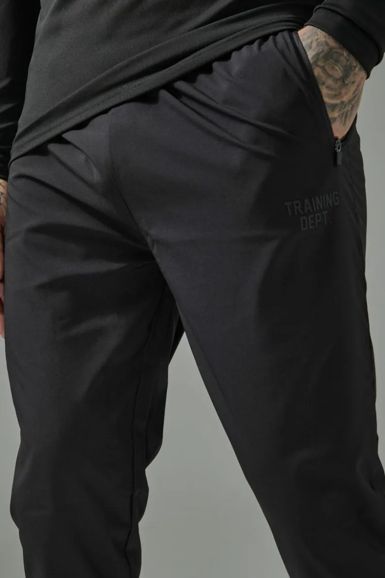 Best Sale boohooMAN Tall Man Active Training Dept Stretch Woven Jogger black