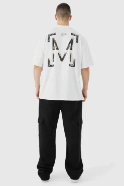Cheap boohooMAN Tall Relaxed Fit Cargo Jogger black
