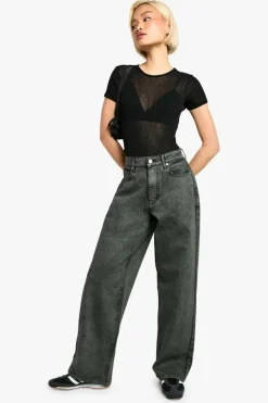 Online boohoo Boyfriend Jean vintage wash