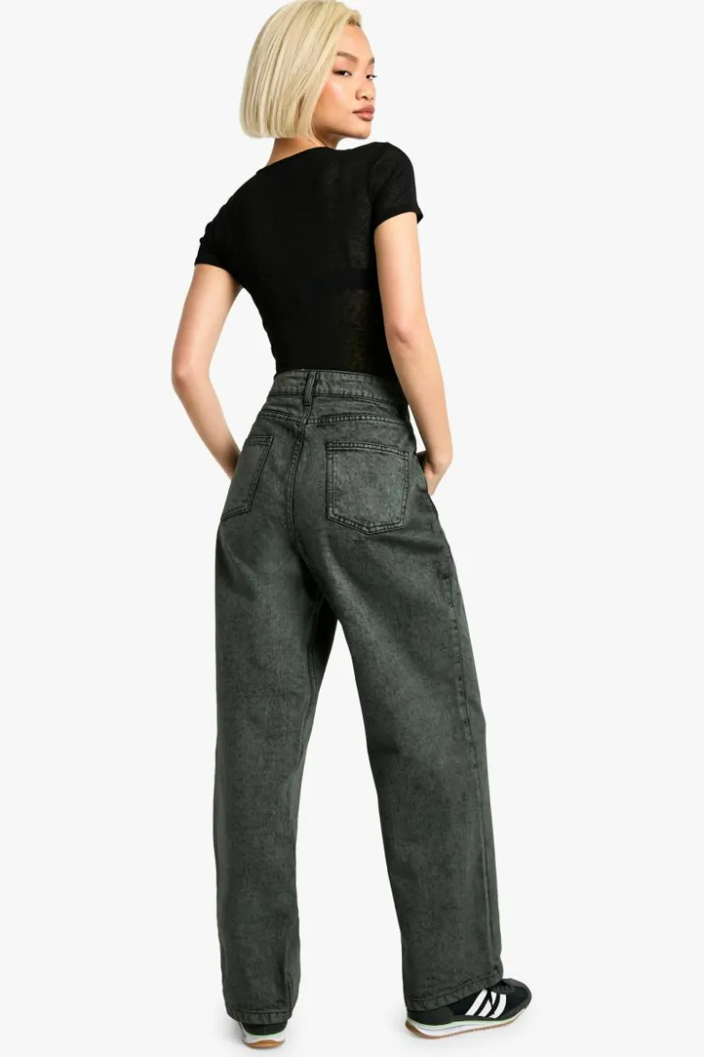 Online boohoo Boyfriend Jean vintage wash